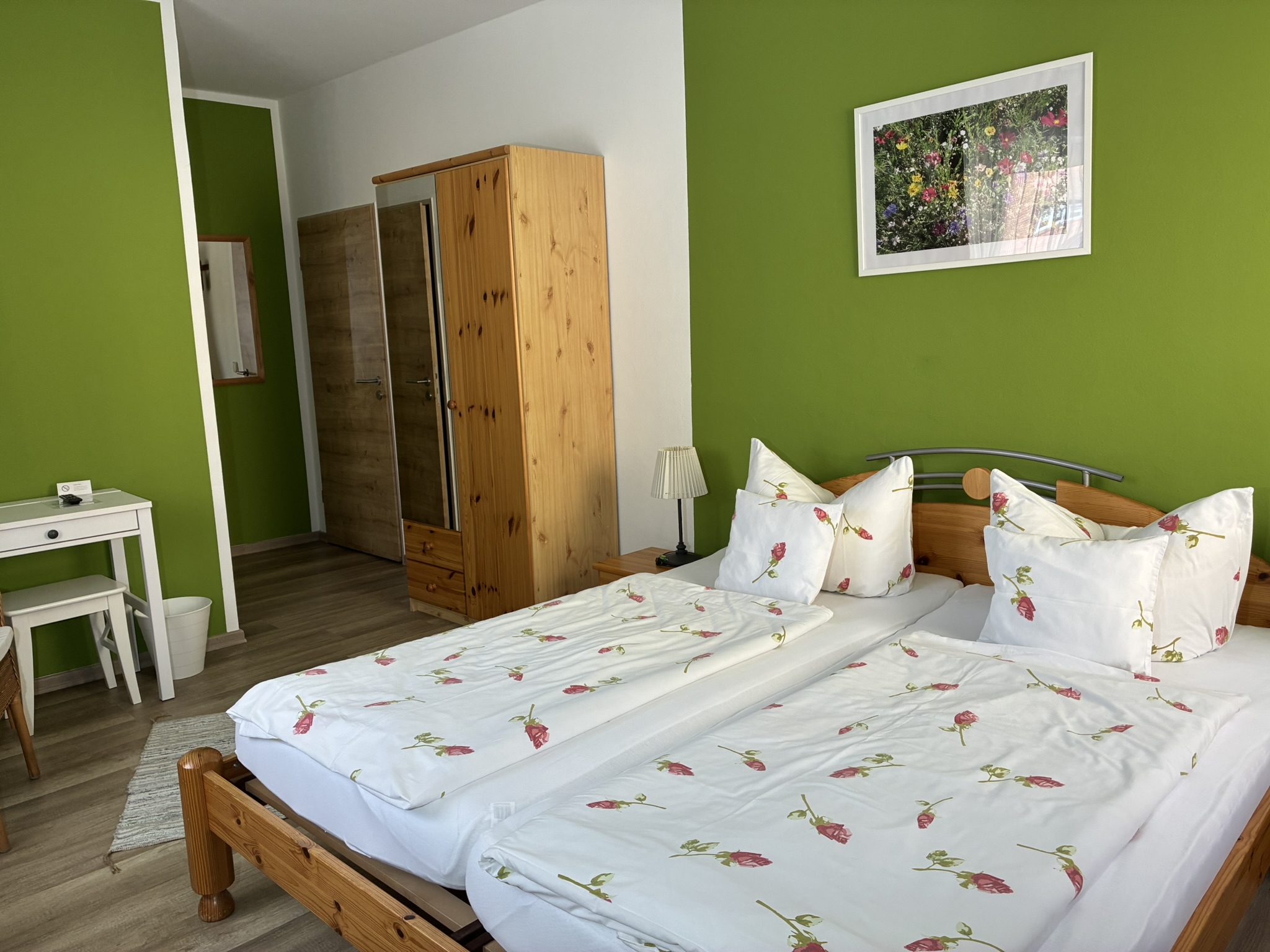 Doppelzimmer im Landgasthof Zum Goldenen Löwen in Moosbach